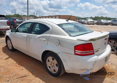 2008 Dodge Avenger Se from USA, damaged, VIN 1B3LC46J98N252356
